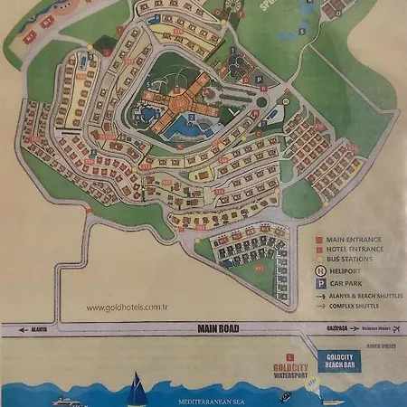 Alanya Goldcity Villa Apartman ألانيا